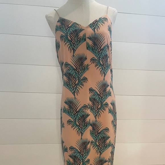 Cynthia Steffe CeCe Maxi Dress in Light Flamingo Size 4P - Picture 2 of 8